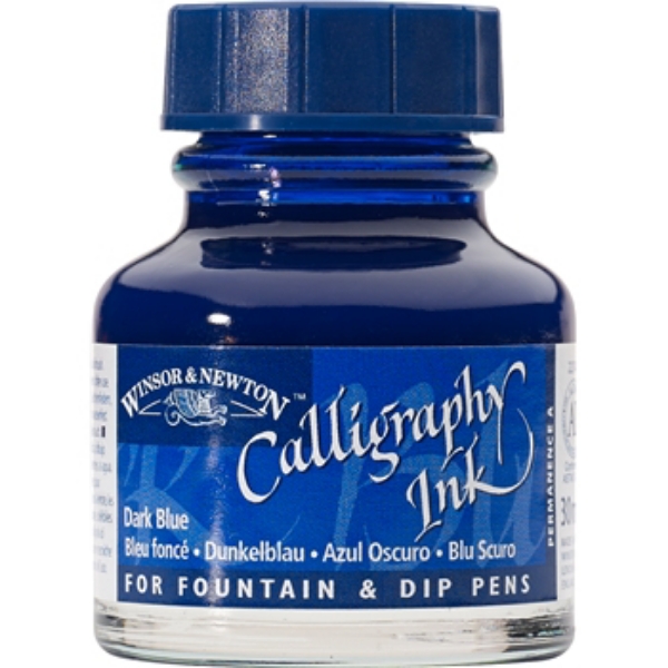 Picture of WN Calligraphy Ink 30ml Dark Blue