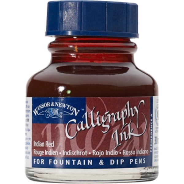 Picture of WN Calligraphy Ink 30ml Indian Red