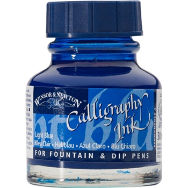 Picture of WN Calligraphy Ink 30ml Light Blue