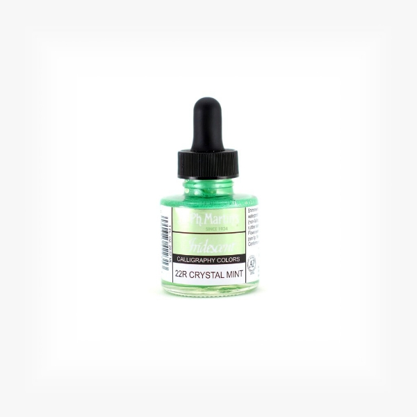 Picture of Dr.Ph.Martin's Iridescent Calligraphy Color 30ml Crystal Mint