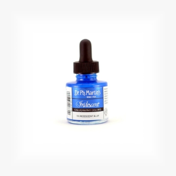Picture of Dr.Ph.Martin's Iridescent Calligraphy Color 30ml Iridescent Blue