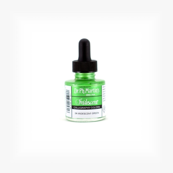 Picture of Dr.Ph.Martin's Iridescent Calligraphy Color 30ml Iridescent Green