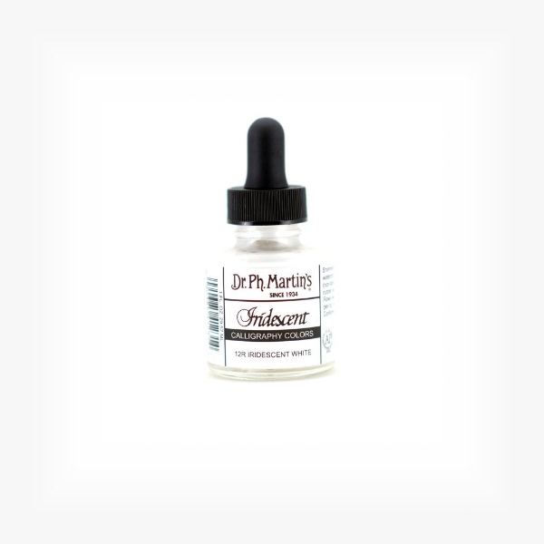 Picture of Dr.Ph.Martin's Iridescent Calligraphy Color 30ml Iridescent White