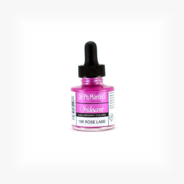Picture of Dr.Ph.Martin's Iridescent Calligraphy Color 30ml Rose Lame