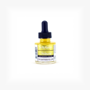 Picture of Dr.Ph.Martin's Iridescent Calligraphy Color 30ml Saffron Yellow