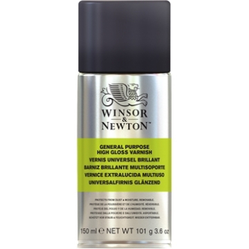 Picture of Winsor & Newton  All Purpose High Gloss Varnish Spray 150ml