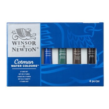 Picture of Winsor & Newton Cotman Watercolour SET of 6x8ml
