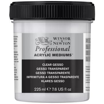 Picture of Winsor & newton Artist Acrylic  Gesso Clear 225ml