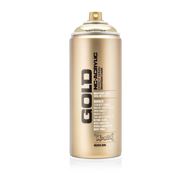 Picture of Montana  Gold Spray Paint 400ml Goldchrome - M3000