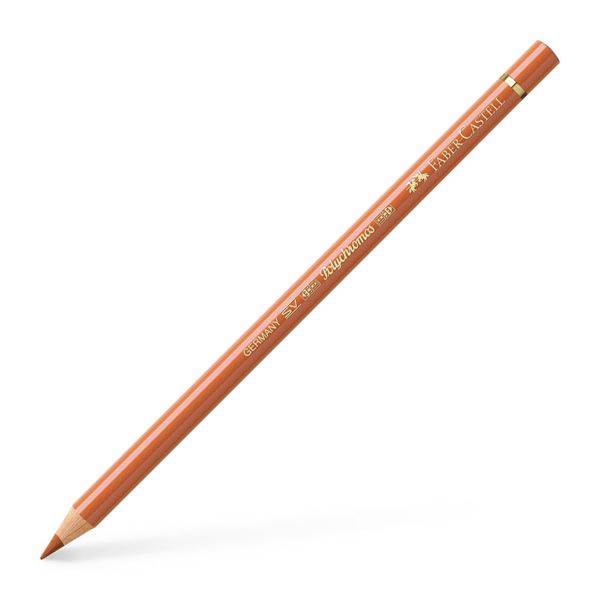 Picture of Faber Castell Polychromos Colour Pencil - Burnt Ochre (187)