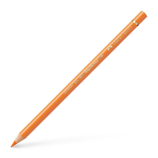 Picture of Faber Castell Polychromos Colour Pencil - Cadmium Orange (111)