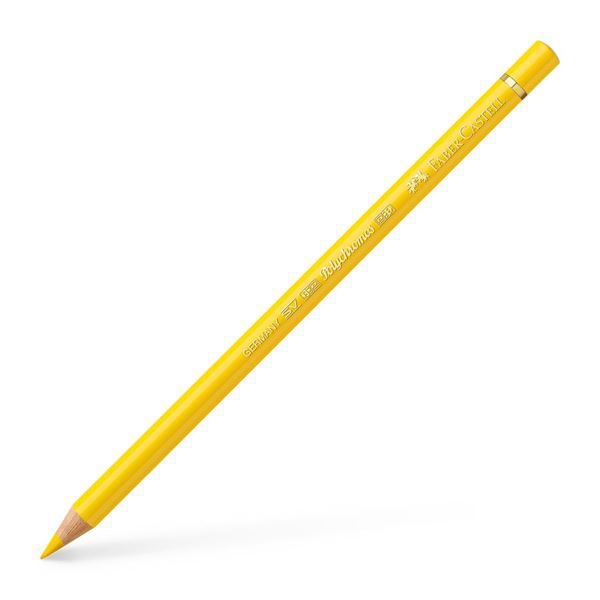 Picture of Faber Castell Polychromos Colour Pencil - Cadmium Yellow (107)