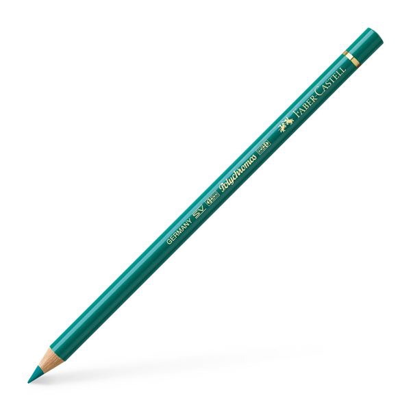 Picture of Faber Castell Polychromos Colour Pencil - Chrome Oxide Green Fiery (276)