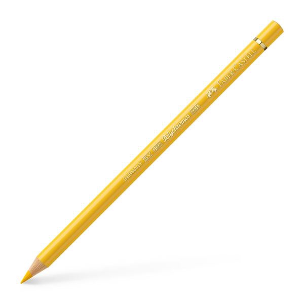 Picture of Faber Castell Polychromos Colour Pencil - Dark Cadmium Yellow (108)