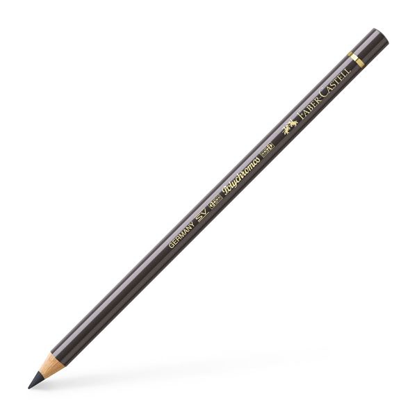 Picture of Faber Castell Polychromos Colour Pencil - Dark Sepia (175)
