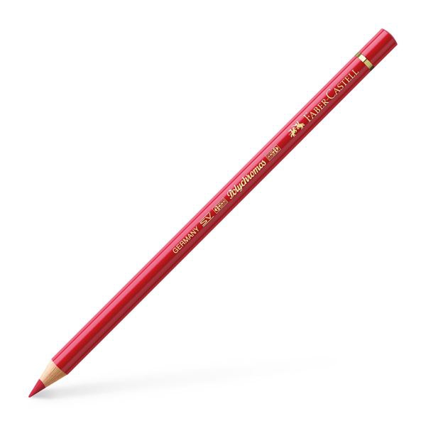 Picture of Faber Castell Polychromos Colour Pencil - Deep Scarlet Red (219)