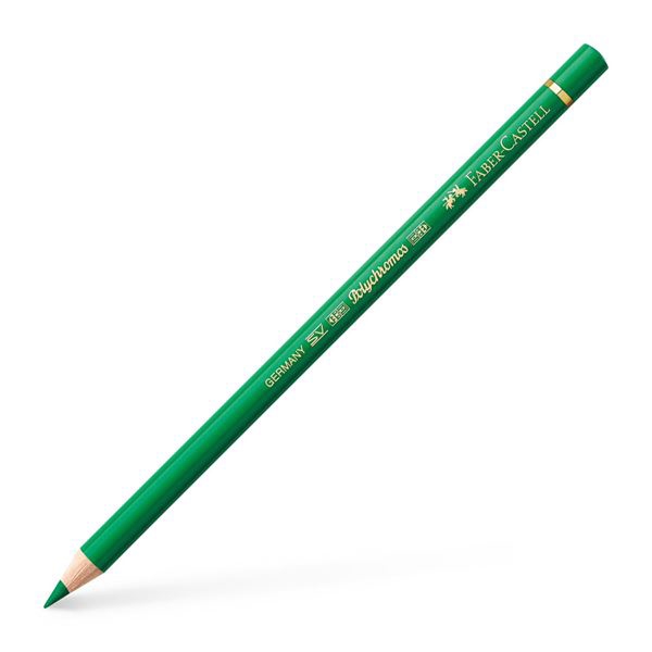 Picture of Faber Castell Polychromos Colour Pencil - Emerald Green (163)