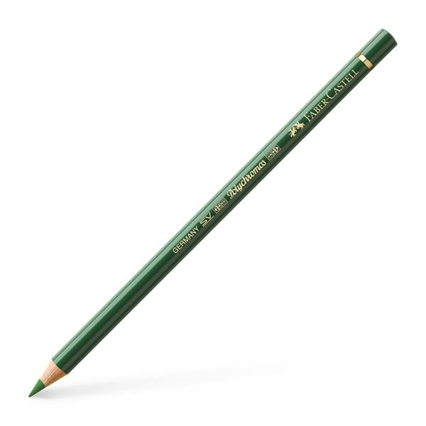 Picture of Faber Castell Polychromos Colour Pencil - Perman Green Olive (167)