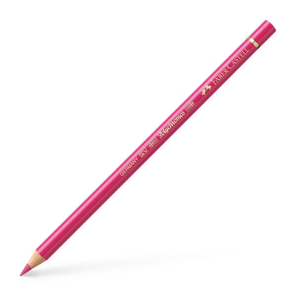 Picture of Faber Castell Polychromos Colour Pencil - Rose Carmine (124)