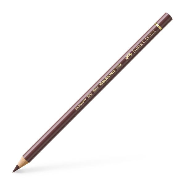 Picture of Faber Castell Polychromos Colour Pencil - Van Dyck Brown (176)