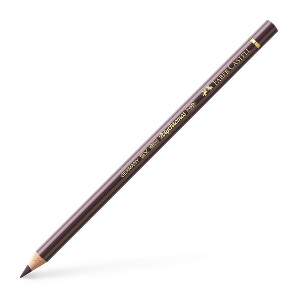 Picture of Faber Castell Polychromos Colour Pencil - Walnut Brown (177)