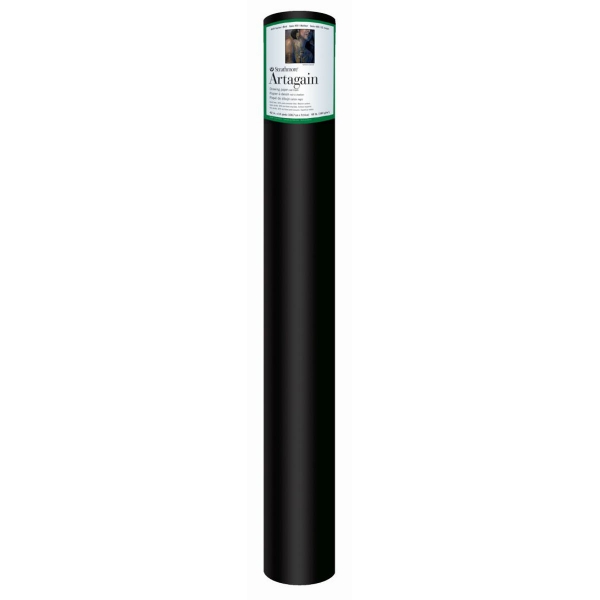 Picture of Strathmore 400 Series Artagain Drawing Paper Black Roll -160gsm 42"x10" Yards