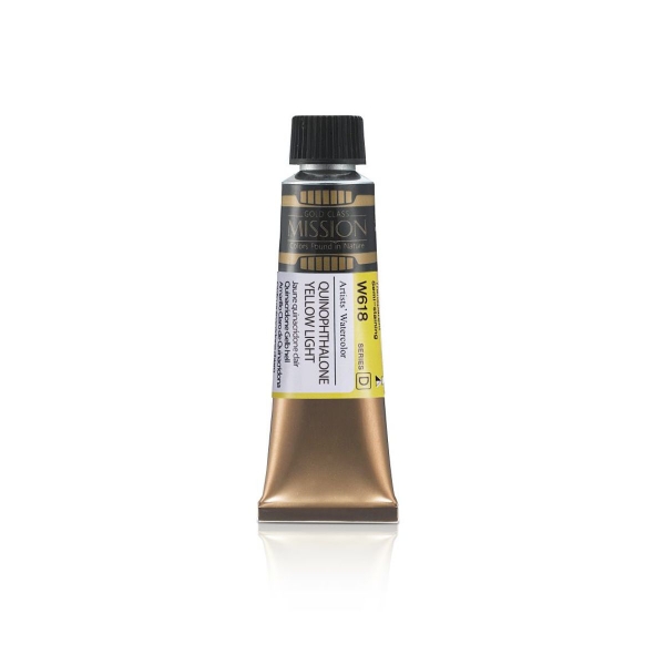 Picture of Mijello Mission Gold Watercolour - 15ml (Series D - Quinophthalone Yellow Light - W618)