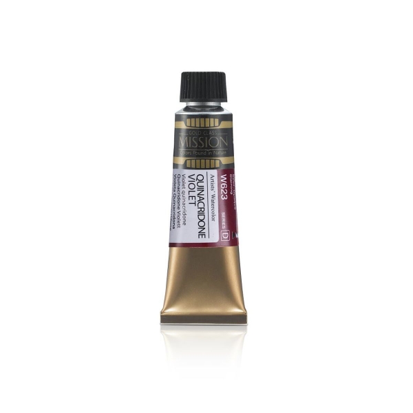 Picture of Mijello Mission Gold Watercolour - 15ml (Series D - Quinacridone Violet - W623)