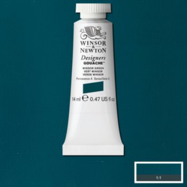 Picture of Winsor & Newton Designers Gouache 14ml - SR3 - Winsor Green