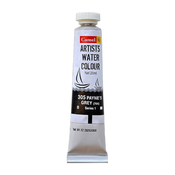 Picture of Camlin Artist Watercolour 20ml - SR1 Payne's Grey