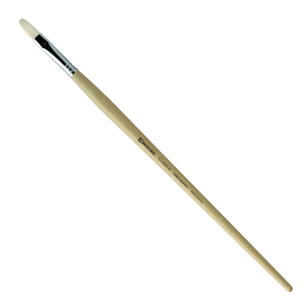 Picture of Escoda SR-4829 CLASICO FLAT BRISTLE BRUSH No:18