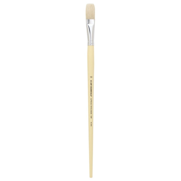 Picture of Art Essentials White bristle Flat Brush 150F-10