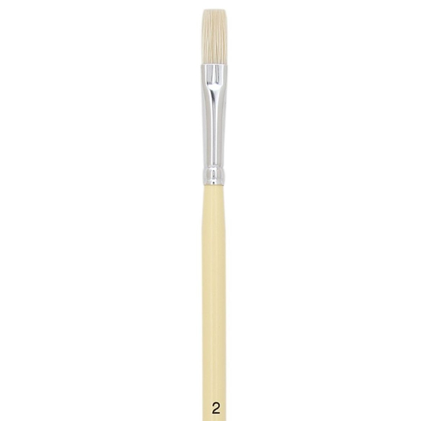 Picture of Hindustan White Bristle Flat Brush 150F-2