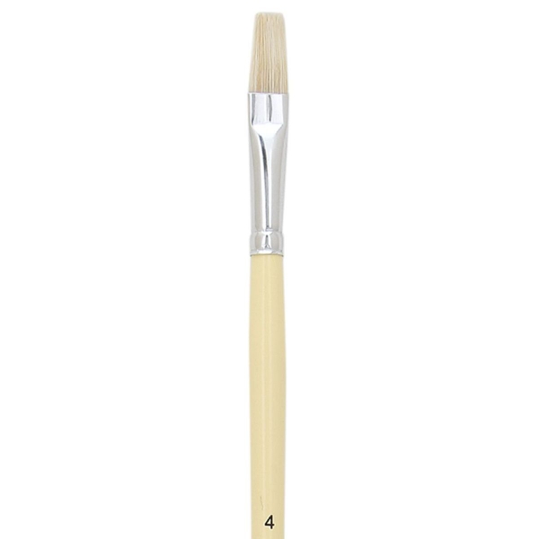 Picture of Hindustan White Bristle Flat Brush 150F-4