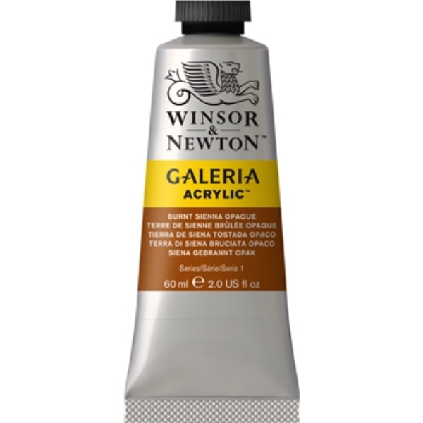 Picture of Winsor & Newton Galeria Acrylic Colour 60ml - Burnt Sienna Opaque