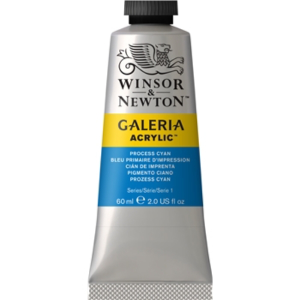 Picture of Winsor & Newton Galeria Acrylic Colour - Process Cyan