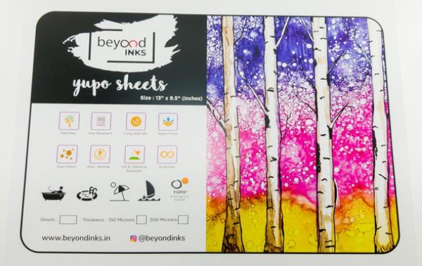 Picture of Beyond Yupo Sheets A4 300 Micron (Pack of 10)