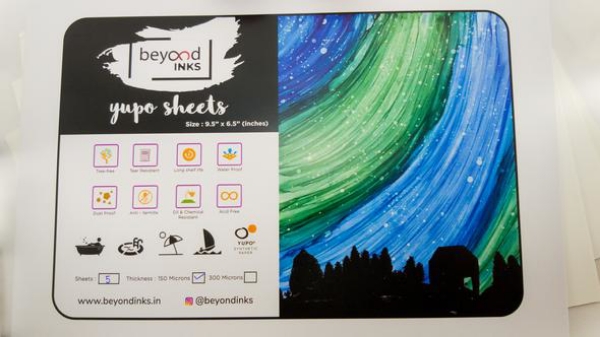 Picture of Beyond Yupo Sheets A5 300 Micron (Pack of 10)
