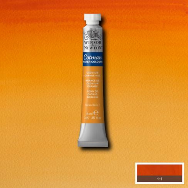 Picture of Winsor & Newton Cotman Watercolour - Cadmium Orange Hue (8ml)
