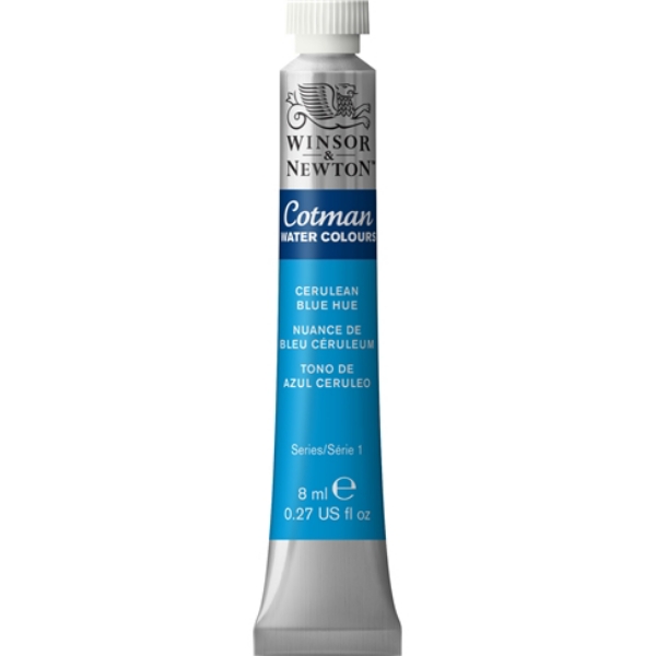 Picture of Winsor & Newton Cotman Watercolour - Cerulean Blue Hue (8ml)