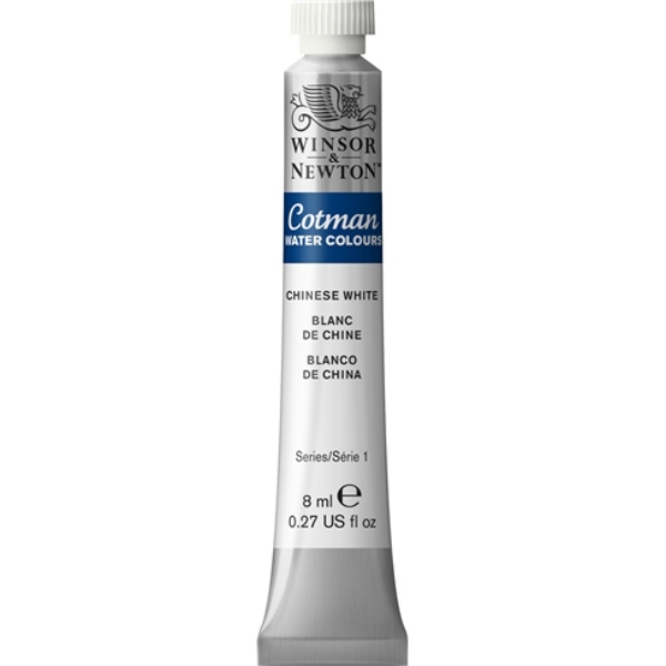 Picture of Winsor & Newton Cotman Watercolour - Chinese White (8ml)