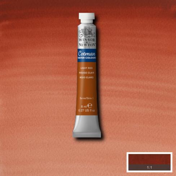 Picture of Winsor & Newton Cotman Watercolour - Light Red (8ml)