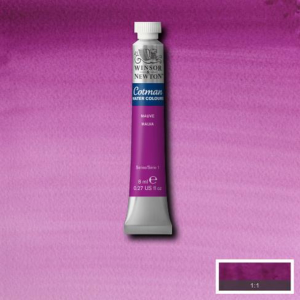 Picture of Winsor & Newton Cotman Watercolour - Mauve (8ml)