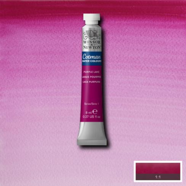 Picture of Winsor & Newton Cotman Watercolour - Purple Lake (8ml)