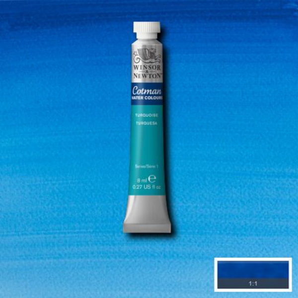 Picture of Winsor & Newton Cotman Watercolour - Turquoise (8ml)