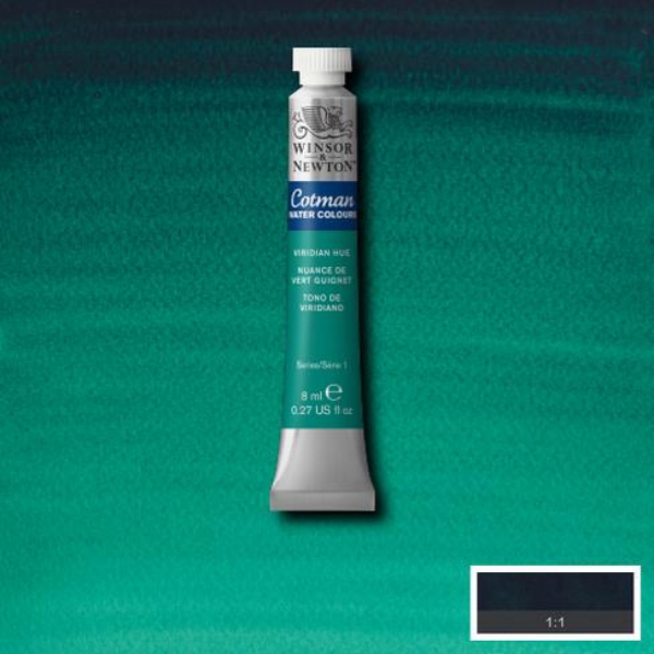 Picture of Winsor & Newton Cotman Watercolour - Virdian Hue (8ml)