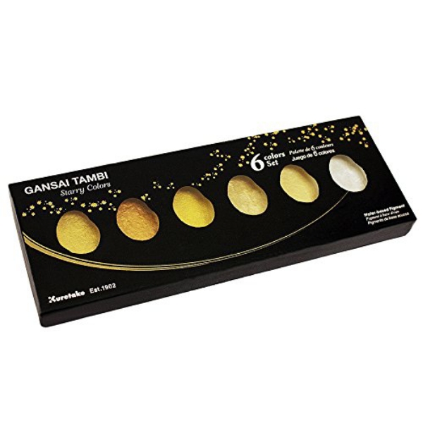 Picture of Kuretake Gansai Tambi Starry Colors Set of 6