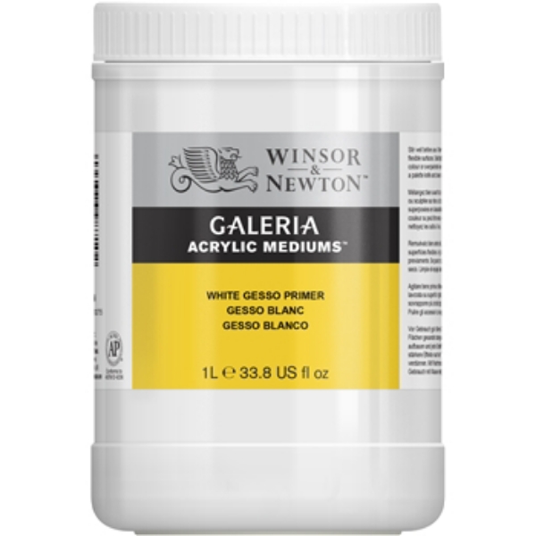 Picture of Winsor & Newton Galeria Acrylic Medium White Gesso Primer 1 Litre