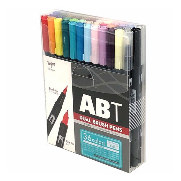 Picture of Tombow Dual Brush Pen Basic set of 36