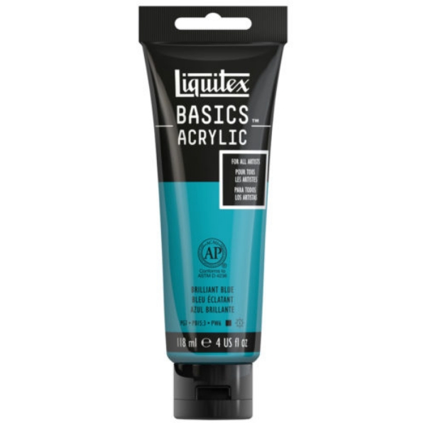 Picture of Liquitex Basics Acrylic Brilliant Blue - 118ml (570)